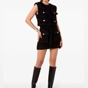 NICHOLAS ANGIE TWEED CHANEL MINI SKIRT